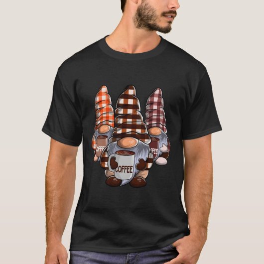Drie Kabouters Kabouter Koffie Koffie Kabouter T-shirt (Voorkant)