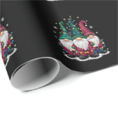 Drie Kabouters Kerstverlichting Kerstvakantie Cadeaupapier (Rol Hoek)