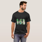 Drie kabouters redden elke dag planeetbomen Milieu T-shirt (Voorkant volledig)