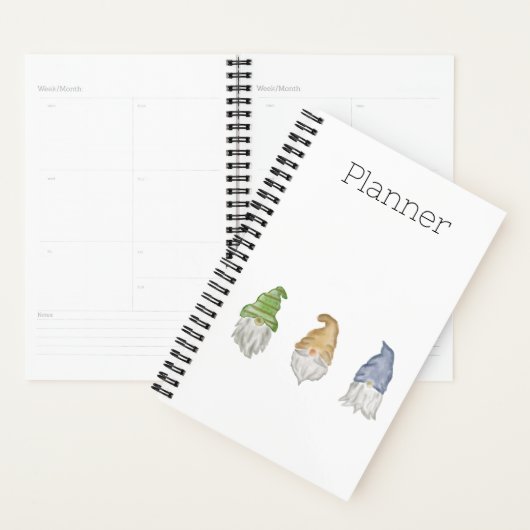 Drie kabouters Spiraal Soft Hoesje Planner 5.5 x 8 (Display)