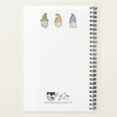 Drie kabouters Spiraal Soft Hoesje Planner 5.5 x 8 (Achterkant)