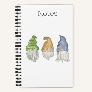 Drie kabouters Waterverf spiraal Notitieboek 5,5 x