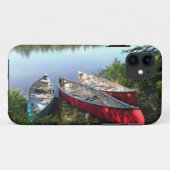 Drie kano's Case-Mate iPhone case (Achterkant (horizontaal))
