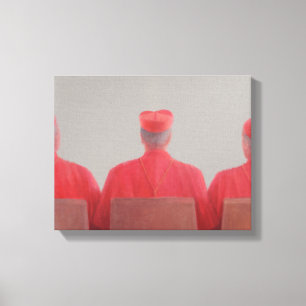Drie Kardinalen II 2012 Canvas Afdruk