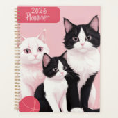 Drie Katten 2026 Planner (Voorkant)