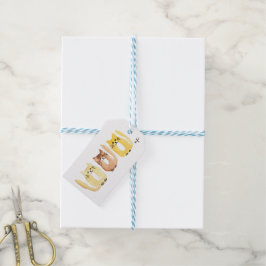 Drie katten cadeaulabel