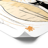 Drie katten familie poster (Hoek)