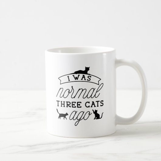 Drie Katten Geleden Koffiemok (Rechts)
