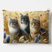 Drie katten Kattenliefhebber Etui (Achterkant)
