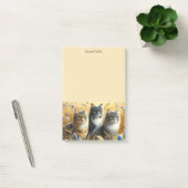 Drie katten Kattenliefhebber Post-It Notes (Kantoor)