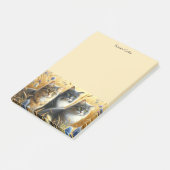 Drie katten kattenliefhebber Post-It-notities Post-it® Notes (Schuin)
