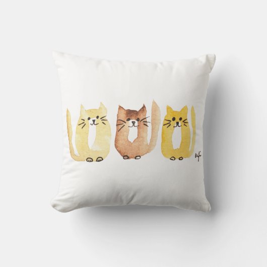 Drie katten kussen (Voorkant)