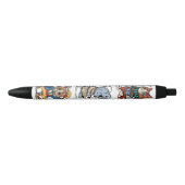 Drie katten, Louis Wain Zwarte Inkt Pen (Voorkant)