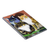 Drie Katten met een Houding Notitieboek (Rechterzijde)