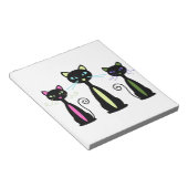 Drie katten notitieblok (Schuin)