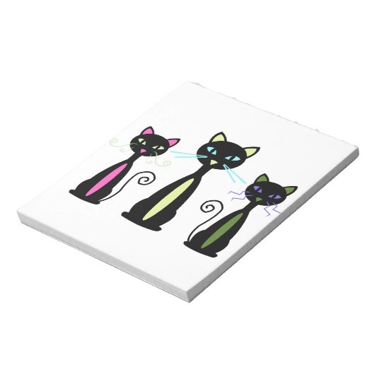Drie katten notitieblok (Linkerzijde)