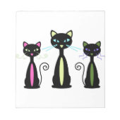Drie katten notitieblok (Voorkant)