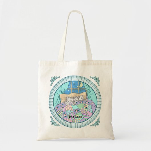 Drie katten slapen tote bag (Voorkant)