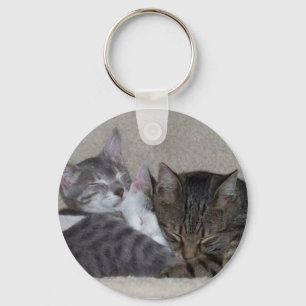 Drie katten Sleutelhanger