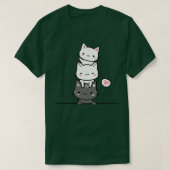 Drie katten t-shirt (Design voorkant)