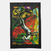 Drie katten theedoek (Verticaal)