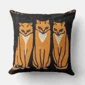 Drie katten van Julie de Graag Kussen (Voorkant)