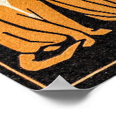 Drie katten van Julie de Graag Poster (Hoek)