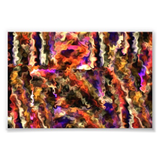 Drie keer de opportuniteit van moderne Abstracte k Foto Afdruk (Voorkant)