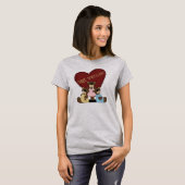 Drie keer Lucky T-shirt (Voorkant volledig)