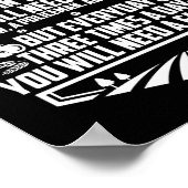 Drie keer per dag heb je een boerenleven nodig poster (Hoek)