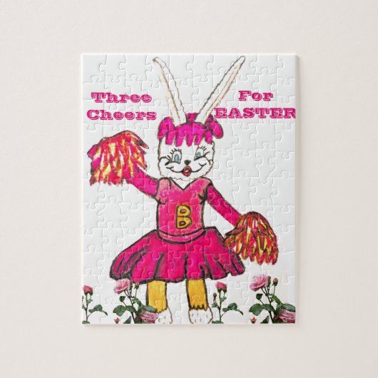 DRIE KEERS VOOR EENVOUDIGERE BUNNY LEGPUZZEL (Verticaal)