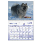 Drie Keesateers van Verborgen Meadow in Kalender (Jan 2027)