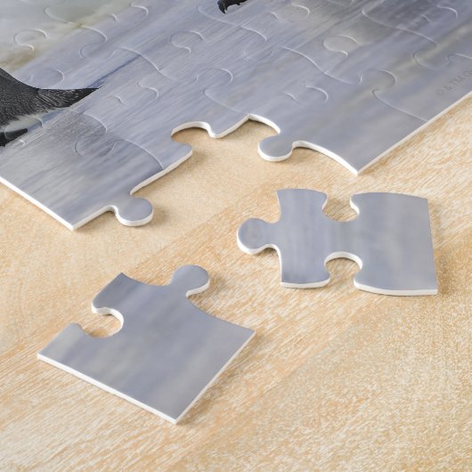 Drie keizerpenguins, Snow Hill Island Legpuzzel (Zijkant)