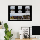 Drie kerken afdrukken poster (Thuiskantoor)
