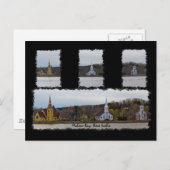 Drie kerken Briefkaart (Voorkant / Achterkant)