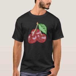 Drie kersen t-shirt