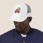 Drie kersen trucker pet (In situ)