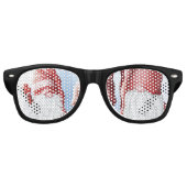 Drie kerst grappige gnomen Coffee Mok Stone Magn Retro Zonnebril (Voorkant)