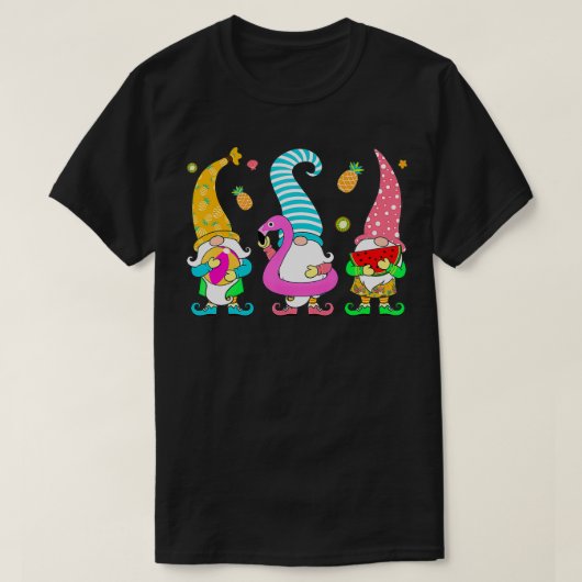 Drie kerst in juli Funny Costum T-shirt (Design voorkant)