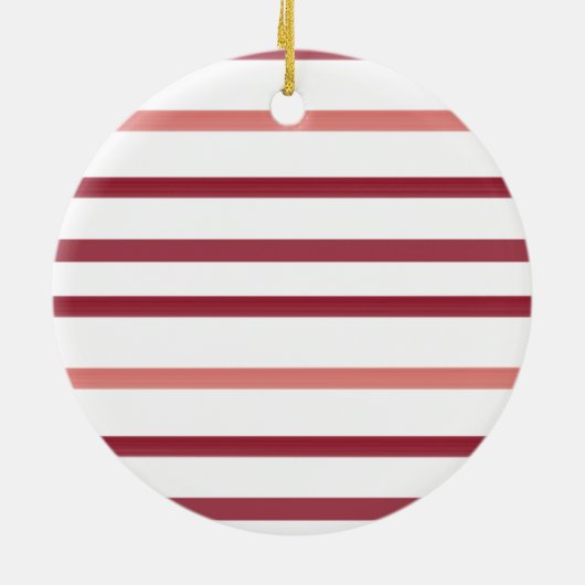 Drie kerst-kerst-voordes gepersonaliseerde feestda keramisch ornament (Achterkant)