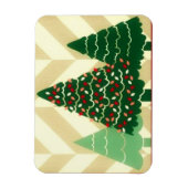 Drie kerstbomen magneet (Verticaal)