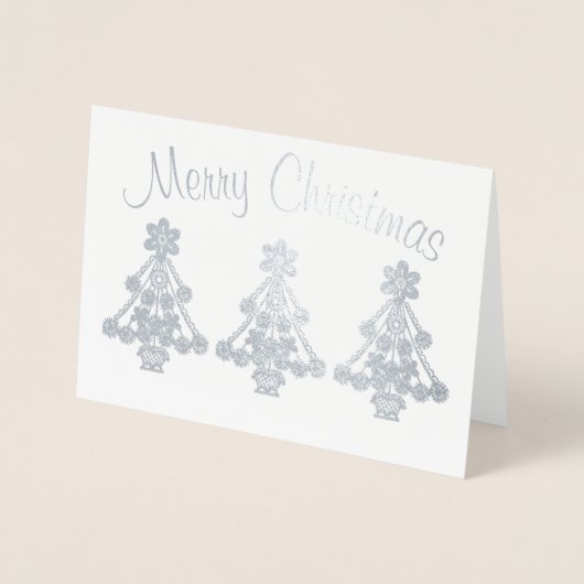 Drie kerstboomschetsen Sjabloon (Voorkant)