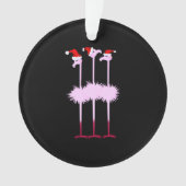 Drie kerstfeestjes ornament (voorkant)