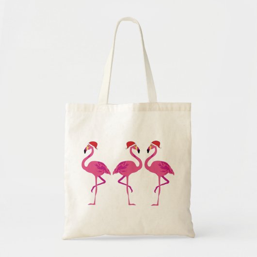 Drie kerstfeestjes tote bag (Voorkant)
