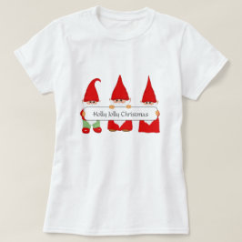 Drie kerstgnomen T-Shirt