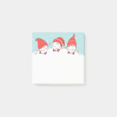 Drie Kerstkabouter Elfen Post-It Notities Post-it® Notes (Voorkant)