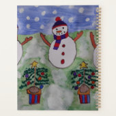 Drie kerstmannen planner (Achterkant)