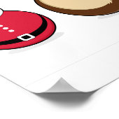 Drie kerstvrienden poster (Hoek)