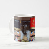 Drie kerstwarkrakers koffie-mok koffiemok (Voorkant links)