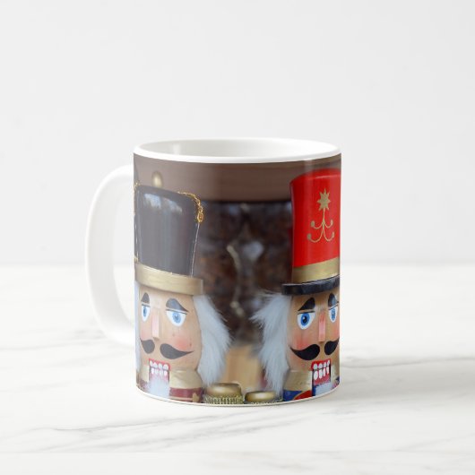 Drie kerstwarkrakers koffie-mok koffiemok (Voorkant links)